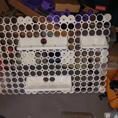 Kệ Gridfinity gắn nam châm cho tấm MultiBoard