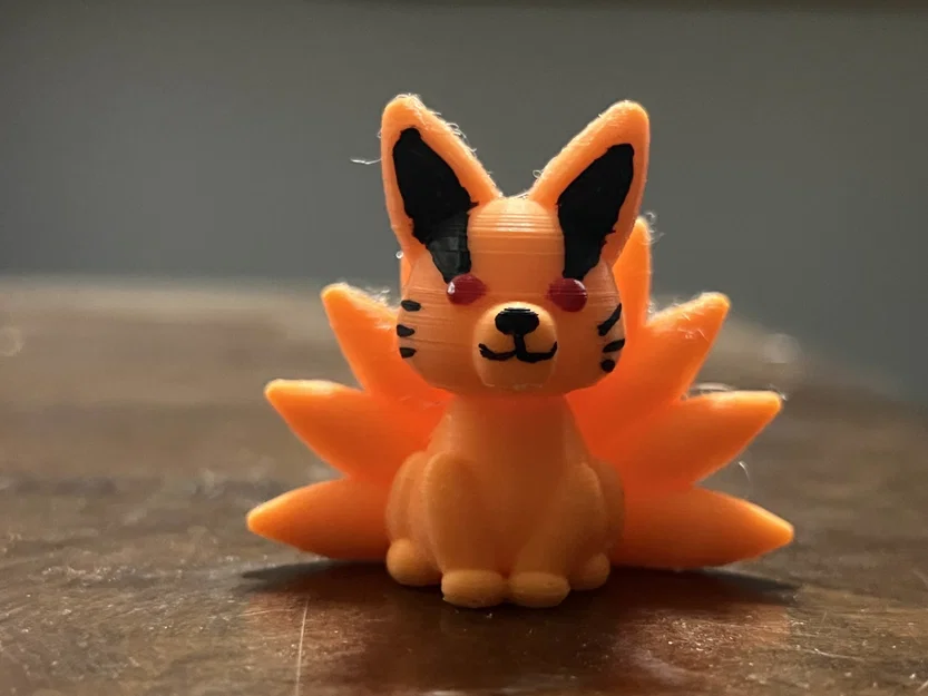 Mô hình 3D Kurama (Cửu Vĩ Hồ) từ series Naruto cực đáng yêu - Image 1