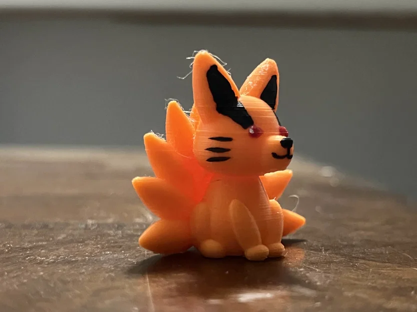 Mô hình 3D Kurama (Cửu Vĩ Hồ) từ series Naruto cực đáng yêu - Image 4