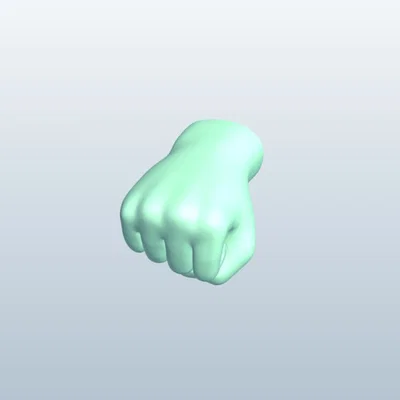Mô hình bàn tay 3D (Hands) - File STL chi tiết cho trang trí và nghệ thuật