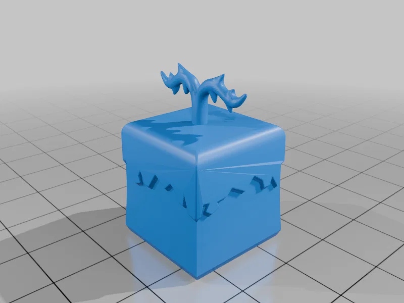 Mô hình 3D Blizzard Fruit - Trái ác quỷ Blox Fruits để in 3D - Image 3