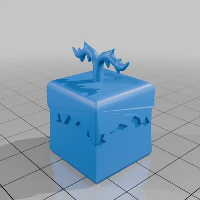 Mô hình 3D Blizzard Fruit - Trái ác quỷ Blox Fruits để in 3D