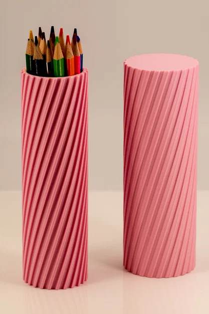 Hộp đựng bút cơ chế trượt (Pencil box with sliding mechanism / Stiftebox) - Image 5