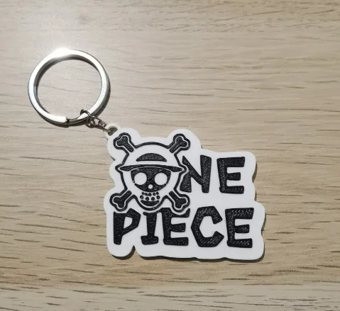Móc khóa Logo One Piece (Keychain One Piece Logo) - Image 1