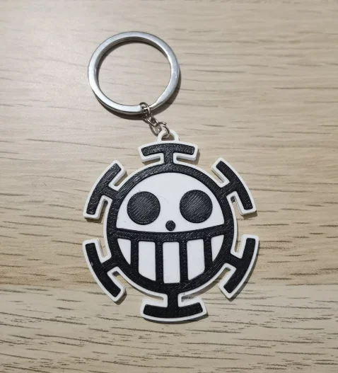 Móc khóa Logo Trafalgar Law - One Piece - Image 1