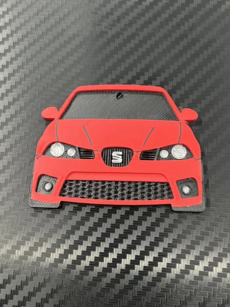Móc khóa mô hình xe hơi Seat Ibiza 6L cực chất cho tín đồ yêu xe - Image 1
