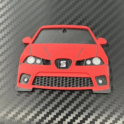 Móc khóa mô hình xe hơi Seat Ibiza 6L cực chất cho tín đồ yêu xe
