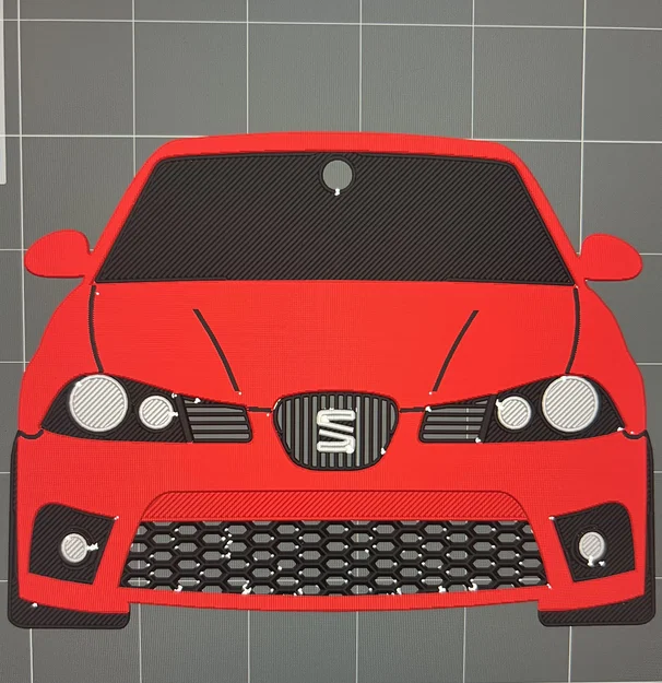 Móc khóa mô hình xe hơi Seat Ibiza 6L cực chất cho tín đồ yêu xe - Image 2
