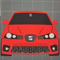 Móc khóa mô hình xe hơi Seat Ibiza 6L cực chất cho tín đồ yêu xe - Thumbnail 2