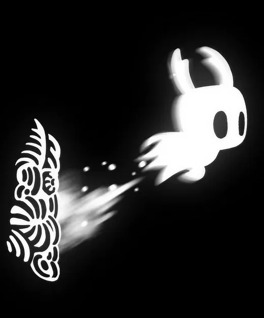 Móc khóa Hollow Knight - Mô hình in 3D xinh xắn cho fan game - Image 2