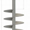 Mẫu trục xoắn ốc (Auger) 750mm cho dự án cơ khí DIY - Thumbnail 2