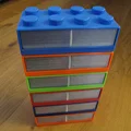 Ngăn kéo gạch LEGO Gridfinity xếp chồng (Stackable Gridfinity LEGO Brick Drawer) - Thumbnail 4