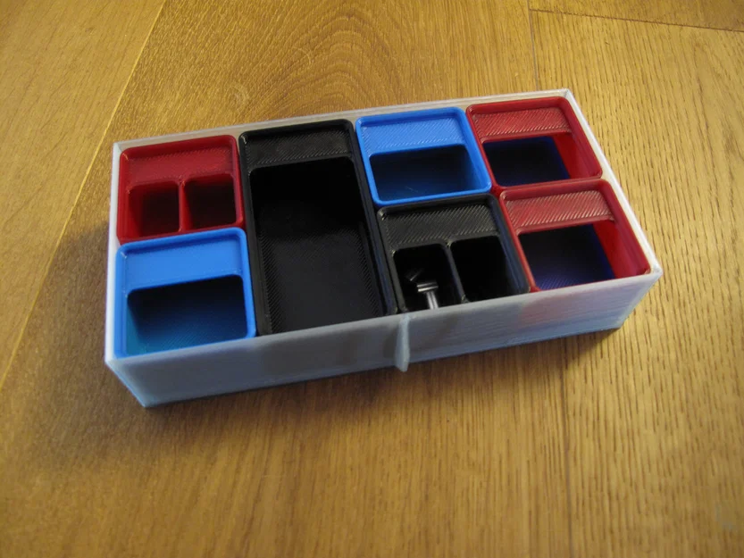 Ngăn kéo gạch LEGO Gridfinity xếp chồng (Stackable Gridfinity LEGO Brick Drawer) - Image 6