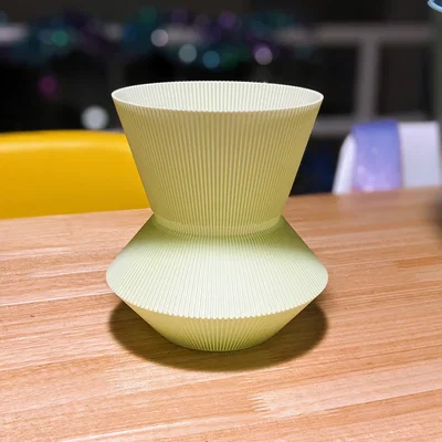 Bộ bình hoa trang trí in 3D Vase Mode độc đáo