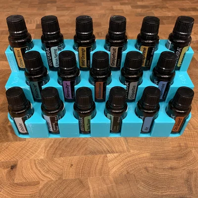 Khay đựng tinh dầu DoTerra 15ml (17 vị trí) in 3D tiện lợi