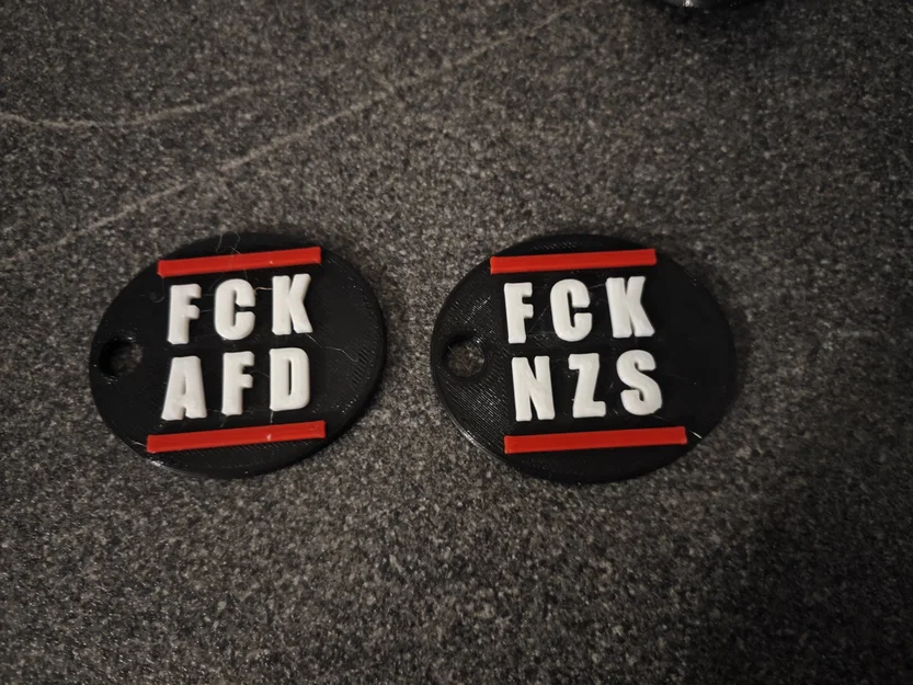 fck nzs fck afd: móc khóa, button/pin & khuôn cắt bánh quy - Image 1