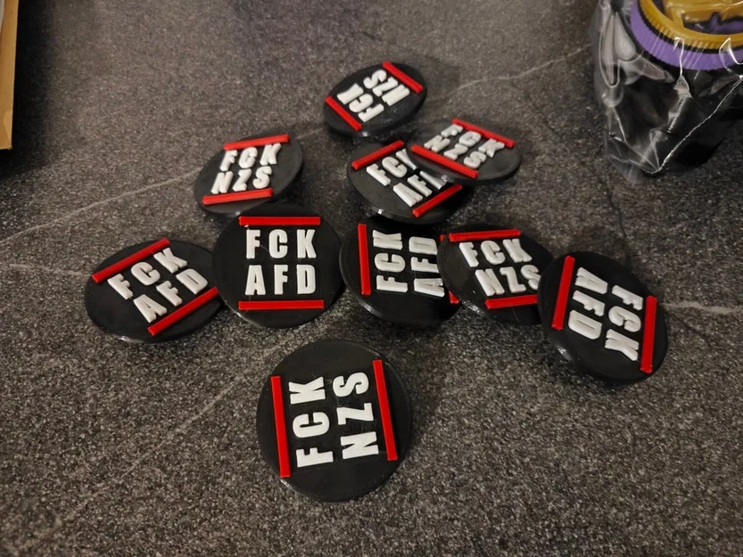 fck nzs fck afd: móc khóa, button/pin & khuôn cắt bánh quy - Image 2