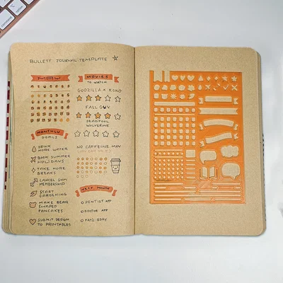Template Bullet Journal