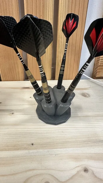 Đế cắm phi tiêu Dart Holder 6 vị trí in 3D gọn gàng - Image 1