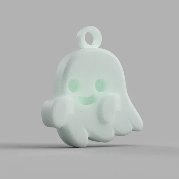 Móc Khóa Ma Halloween (Halloween Ghost Keychain) - Image 2