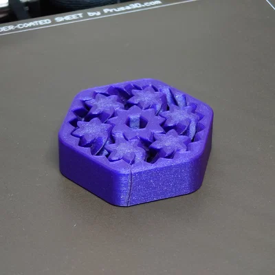 Fidget Spinner Bánh Răng Hành Tinh Lục Giác