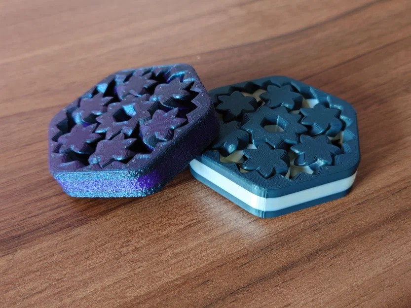 Fidget Spinner Bánh Răng Hành Tinh Lục Giác - Image 3