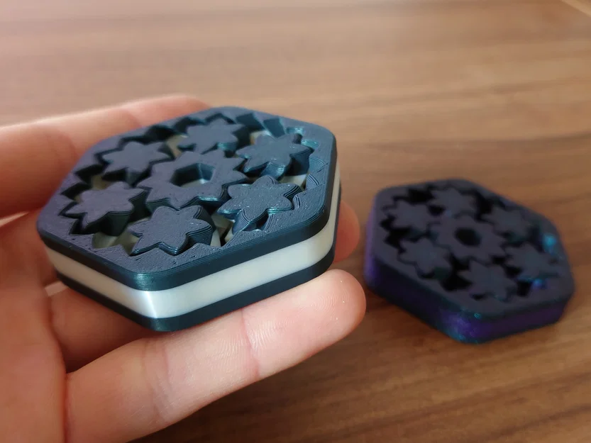 Fidget Spinner Bánh Răng Hành Tinh Lục Giác - Image 4