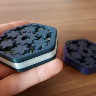 Fidget Spinner Bánh Răng Hành Tinh Lục Giác