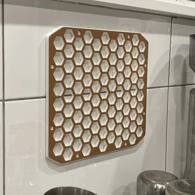 HSW Single Walls - Kèm Khung Tích Hợp & Điểm Bắt Vít (Honeycomb Storage Wall)