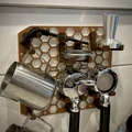 Honeycomb Coffee Wall – Tấm treo tường tổ ong cho đồ pha cà phê - Thumbnail 1