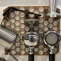 Honeycomb Coffee Wall – Tấm treo tường tổ ong cho đồ pha cà phê - Thumbnail 5