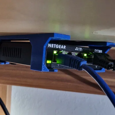 Ngàm gắn tường, gầm bàn cho switch Netgear GS305/GS308