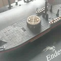 Mô hình tàu chiến USS Monitor 1/180 - Bản in 3D chi tiết cực đẹp - Thumbnail 2