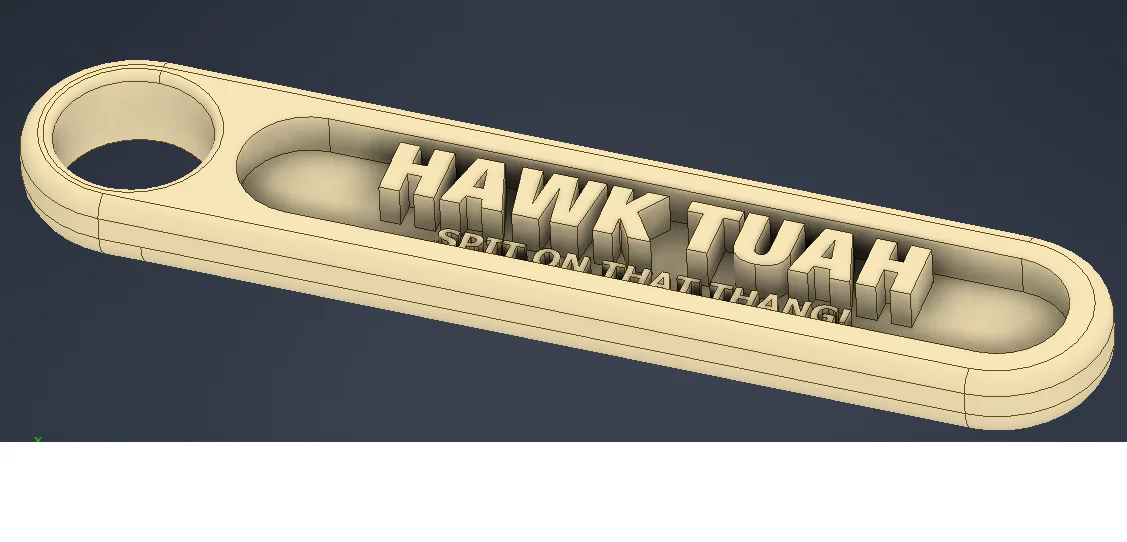 Móc khóa Hawk Tuah in 3D - Phụ kiện độc lạ bắt trend - Image 2