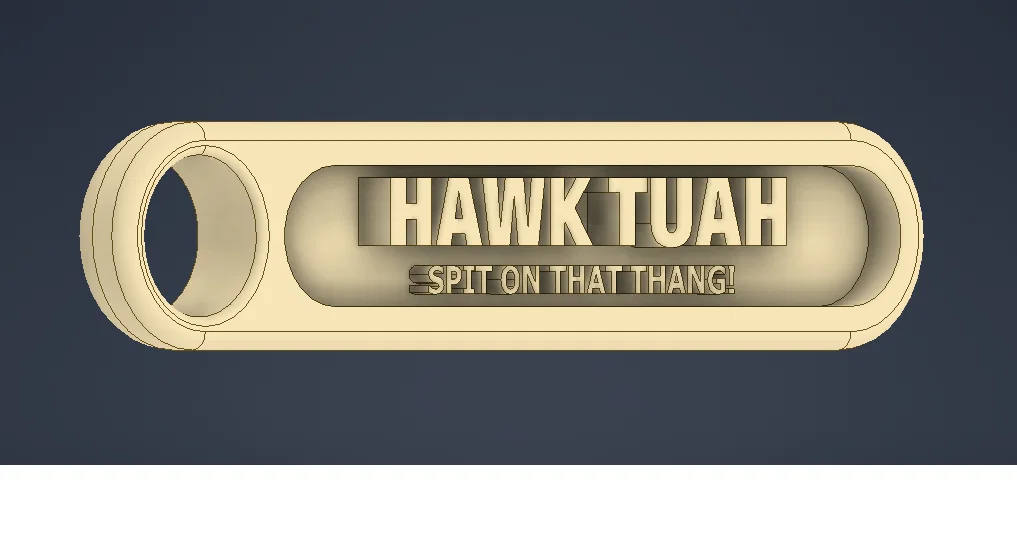 Móc khóa Hawk Tuah in 3D - Phụ kiện độc lạ bắt trend - Image 3