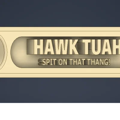 Móc khóa Hawk Tuah in 3D - Phụ kiện độc lạ bắt trend