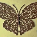 Bộ sưu tập 12 mẫu bướm 3D trang trí treo tường độc đáo - Thumbnail 8