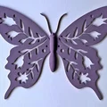 Bộ sưu tập 12 mẫu bướm 3D trang trí treo tường độc đáo - Thumbnail 10