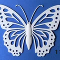 Bộ sưu tập 12 mẫu bướm 3D trang trí treo tường độc đáo - Thumbnail 12