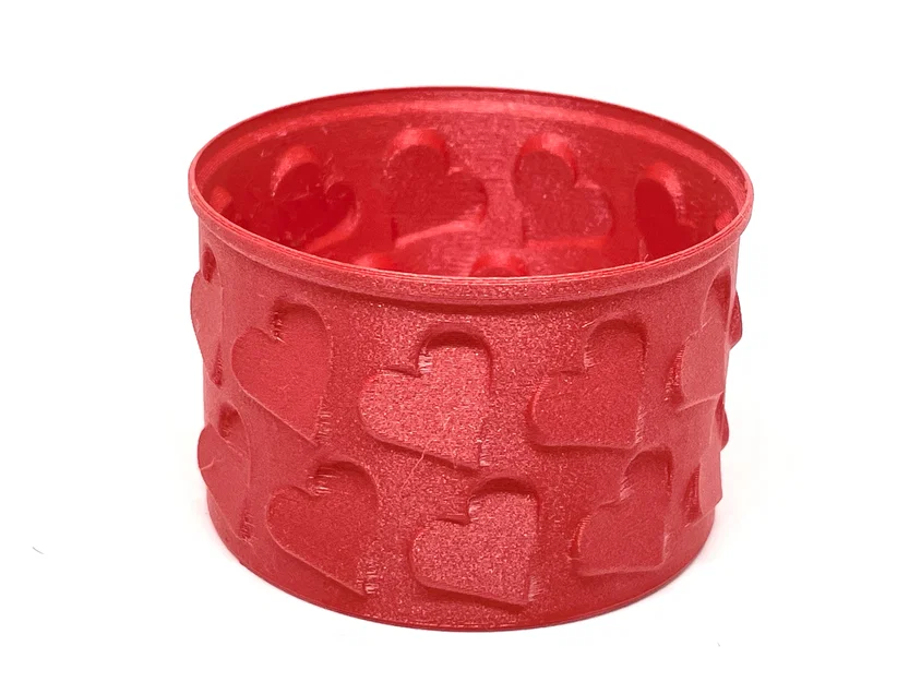 Hộp đựng hình trái tim in vase mode - Image 1