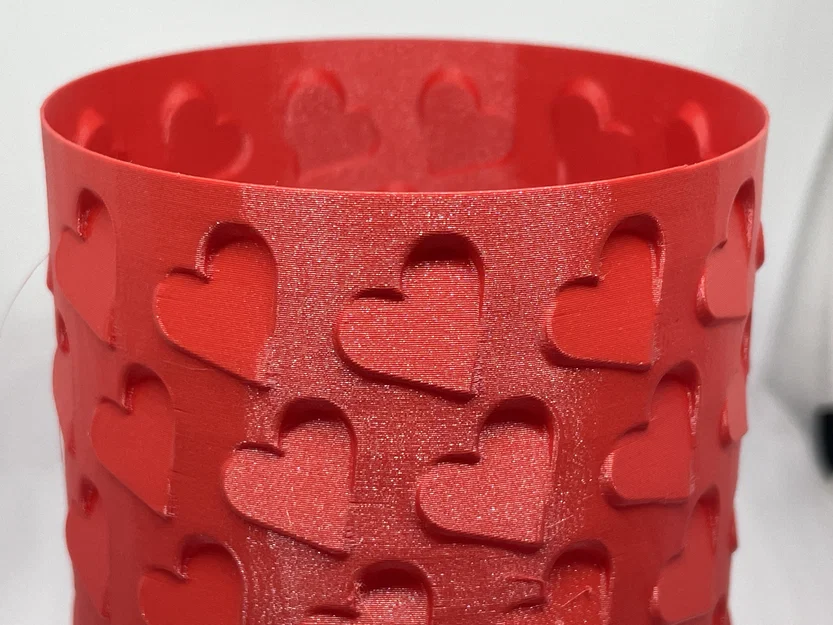 Hộp đựng hình trái tim in vase mode - Image 2