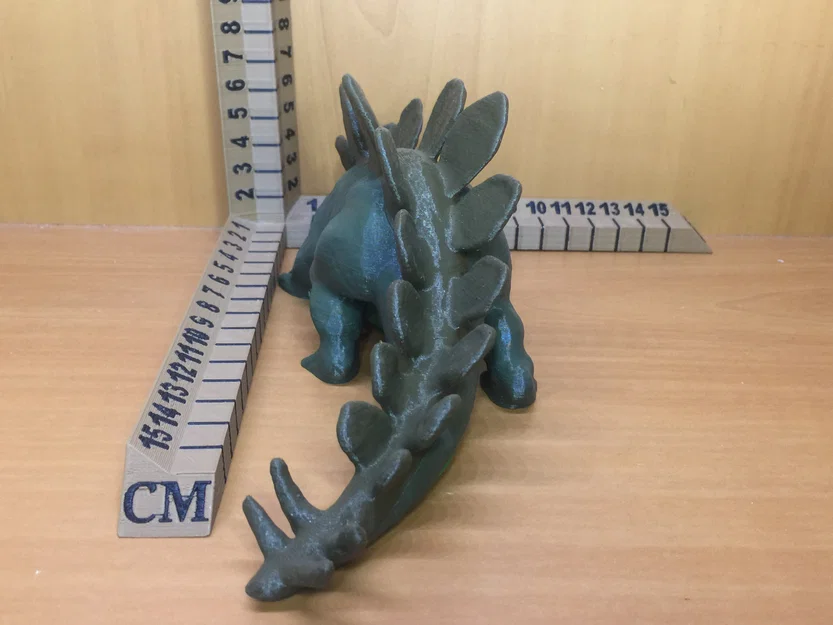 Stegosaurus – Mô hình in 3D (bản single filament & MMU) - Image 3
