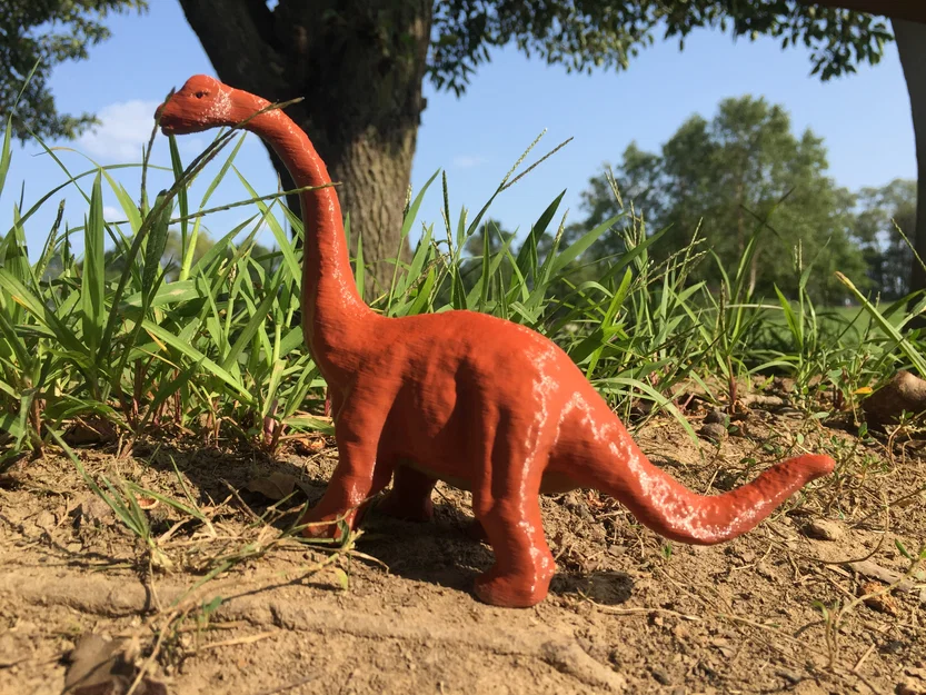 Apatosaurus – Mẫu khủng long cho in 3D (Single Filament & MMU) - Image 1