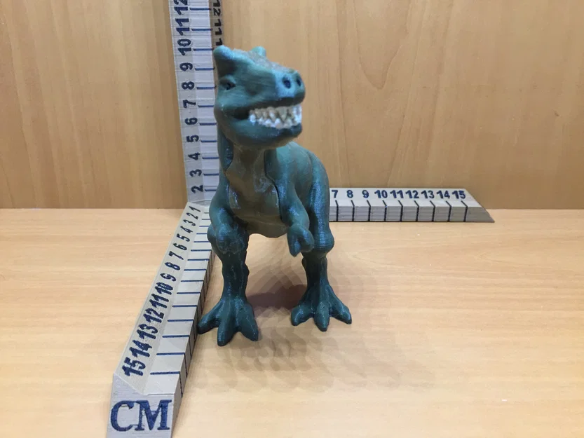 Tyrannosaurus Rex (T-Rex) – Mẫu in 3D bản 1 sợi & bản MMU đa vật liệu - Image 2