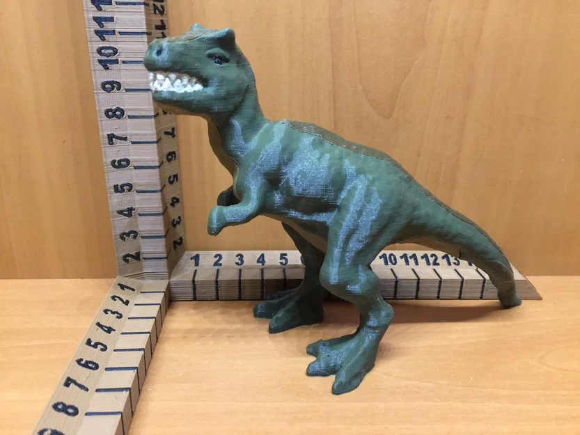 Tyrannosaurus Rex (T-Rex) – Mẫu in 3D bản 1 sợi & bản MMU đa vật liệu - Image 3