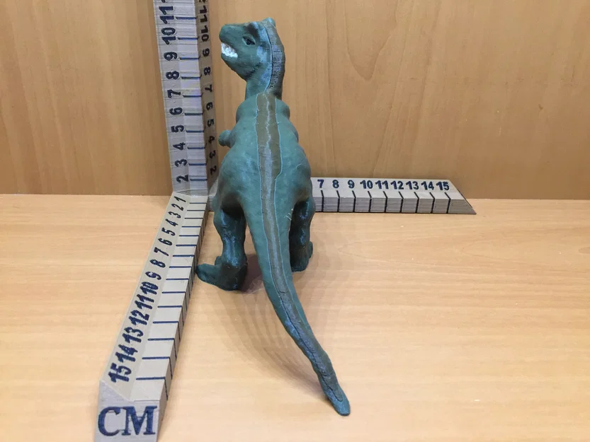 Tyrannosaurus Rex (T-Rex) – Mẫu in 3D bản 1 sợi & bản MMU đa vật liệu - Image 5