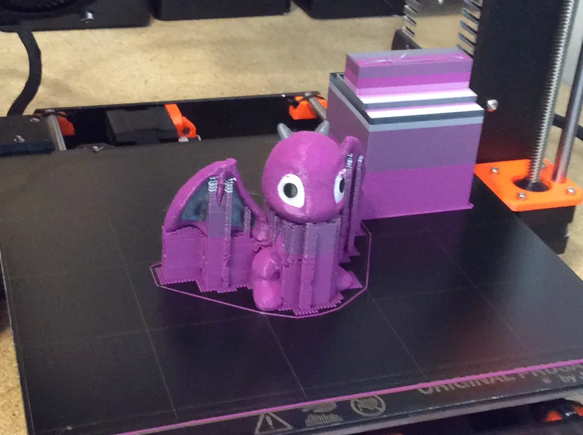 Rồng Con (Articulated) – Baby Dragon -articulated - Image 7