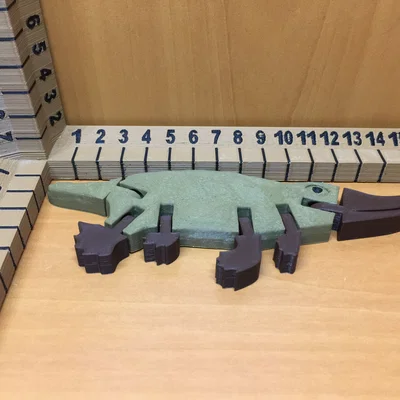 Thú Mỏ Vịt (Platypus) – Articulated, No Supports