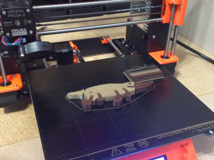 Thú Mỏ Vịt (Platypus) – Articulated, No Supports - Image 7