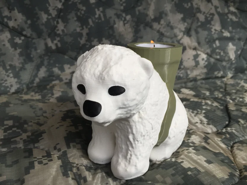 Ug the Illuminator - Đèn trà hình gấu (Bear Tea Light) - Image 1